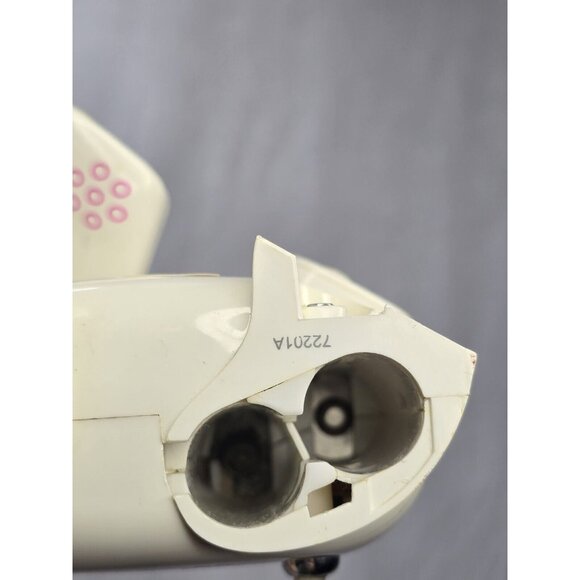 Hasbro Sega iDog Amp'd Robot Dog White Pink Dots Speaker 2007 NOT WORKING - Picture 9 of 16
